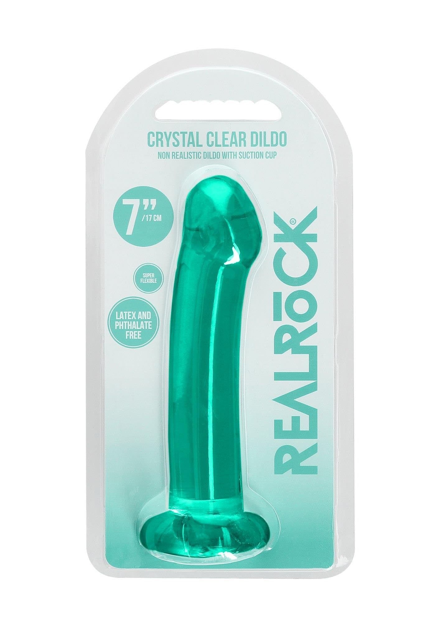 RealRock CC 7in Dildo W/Suction Cup Tur