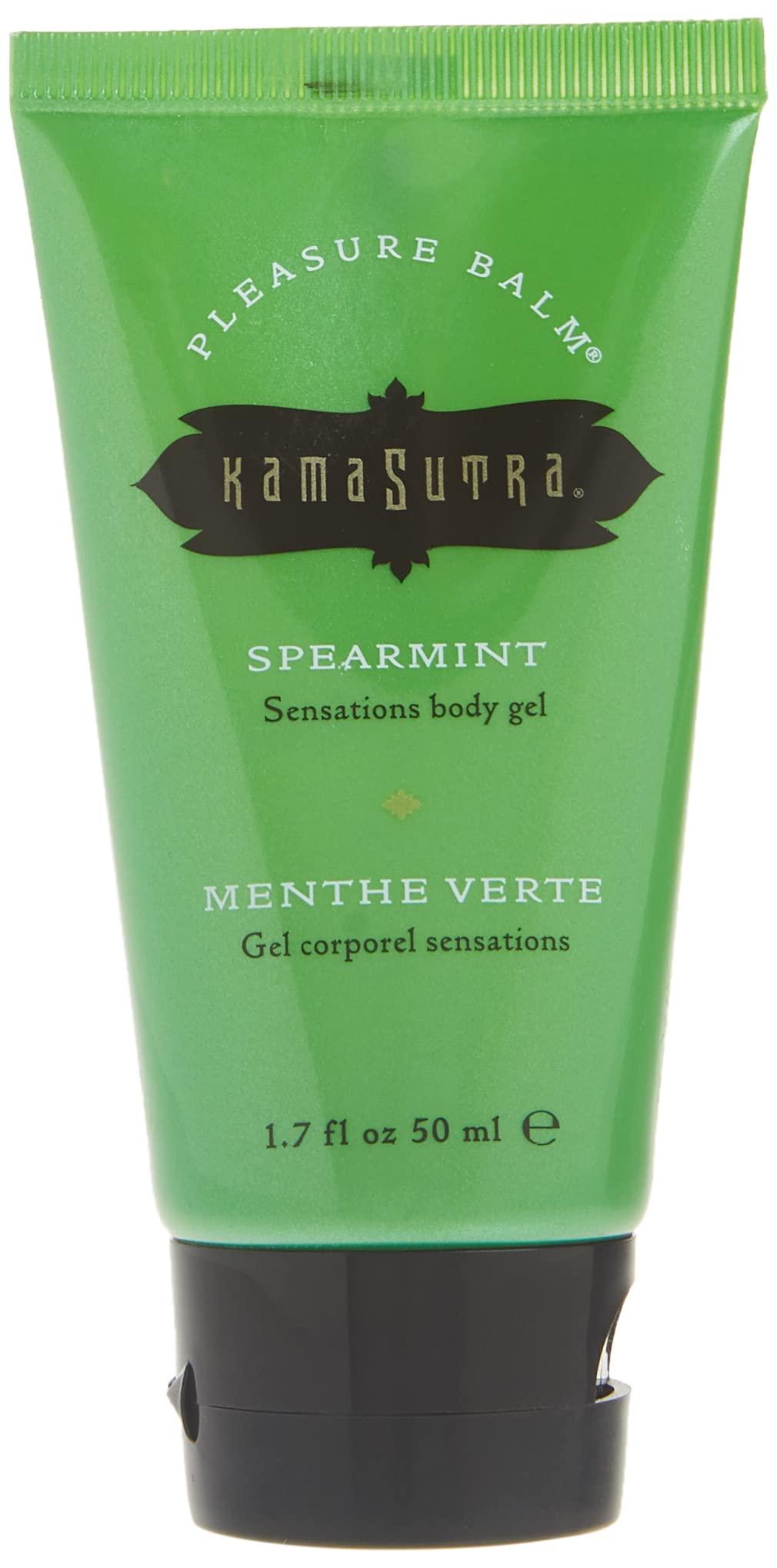 Kama Sutra Pleasure Balm Sensations Spearmint - Cooling, Tingly Gel For Foreplay Fun - 1.7 Fl Oz/50 Ml