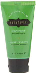 Kama Sutra Pleasure Balm Sensations Spearmint - Cooling, Tingly Gel For Foreplay Fun - 1.7 Fl Oz/50 Ml