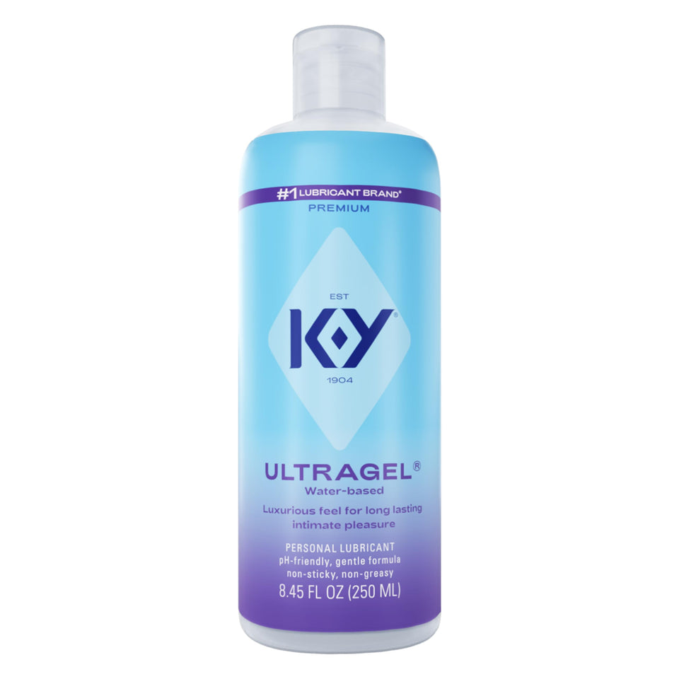 K-Y Ultragel Water Based Lube for Sex, Anal Lube, Non-Greasy Water Based Personal Lubricant, pH Friendly Sex Lube for Sex Toys f