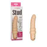 Calexotics Novelties Waterproof Power Stud Curvy Dildo, Ivory
