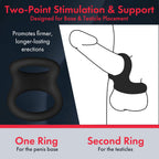Forto F-22:D Ring Liqu Sili 57.5/60mm Bk