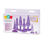 Try-Curious Anal Plug Kit Purple