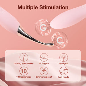 Clitoral Vibrator Adult Sex Toys - SVAKOM Squirting Vibrators Clit G-Spot Dildo Nipple Stimulator for Women Pleasure - High Freq