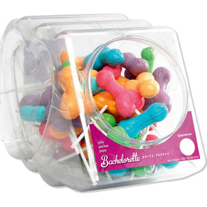 Bachelorette Party Favors - Jolly Pecker Pops - 50 Piece Display Box