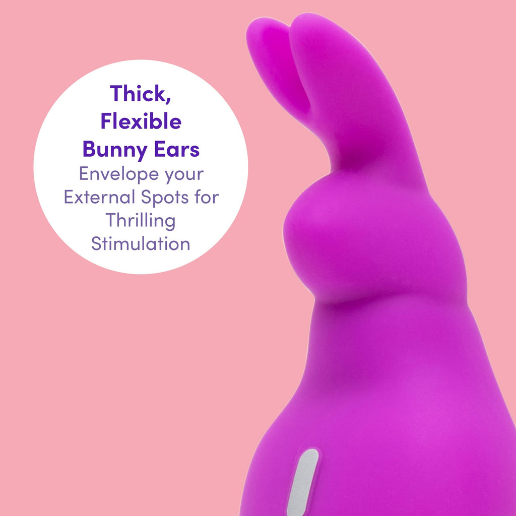 Happy Rabbit Mini Ears Usb Clitoral Vibrator Purple