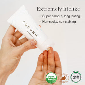 Coconu Water Based Personal Lubricant  Vegan  For Couples  Men  Women And Personal Use  Cruelty Free  Edible  Hypoallergenic