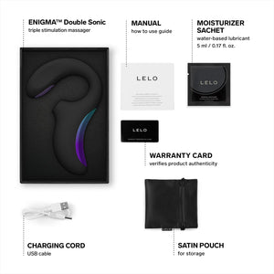 Lelo Enigma Double Sonic-Black