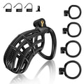 Male Chastity Device Cock Cage - UTIMI Large Plastic Chastity Cage for Man Penis Exercise 3D Printed Bondage Gear & Accessories
