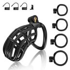 Male Chastity Device Cock Cage - UTIMI Large Plastic Chastity Cage for Man Penis Exercise 3D Printed Bondage Gear & Accessories