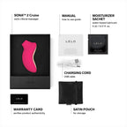Lelo Sona 2 Cruise Clitoral Massager Cerise
