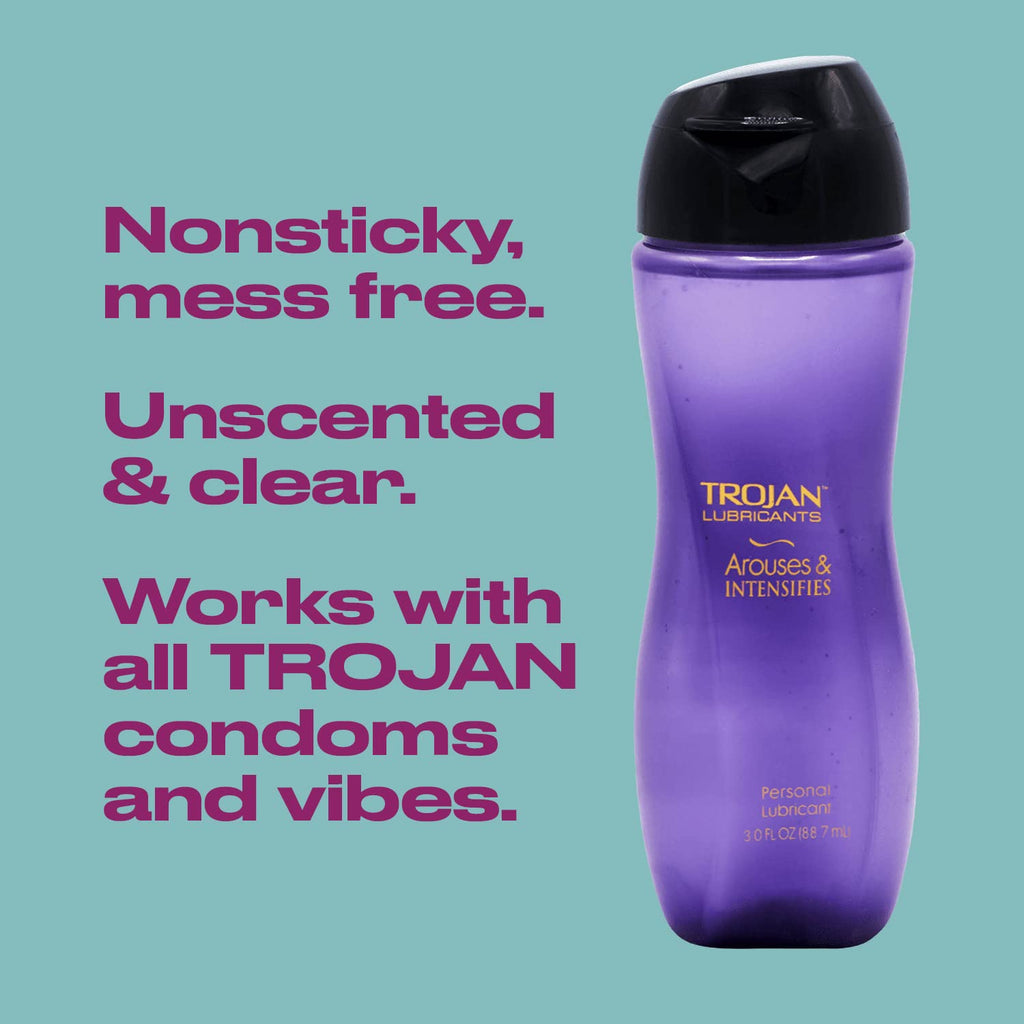 Trojan Arouses And Intensifies Lubricant, 3 Ounce