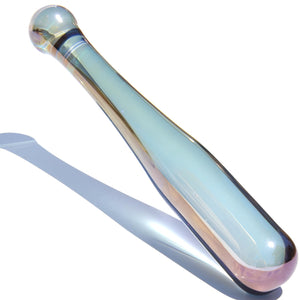 Glass Butt Plug Anal Dildo Baseball Bat Shaped Pleasure G-spot Wand Double Ended Dildo Fetish Masturbation Sex Toy Prostate Mass
