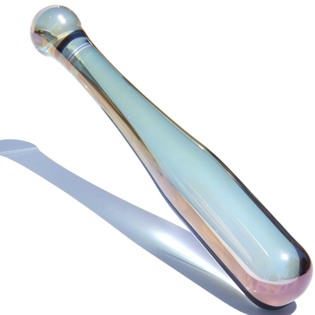 Glass Butt Plug Anal Dildo Baseball Bat Shaped Pleasure G-spot Wand Double Ended Dildo Fetish Masturbation Sex Toy Prostate Mass