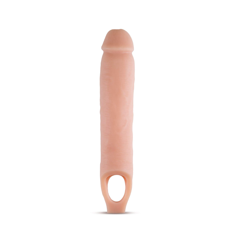 Blush Novelties, Performance - Ultra Soft X5 Plus Penis Sheath Extender - Extend Your Penis 2'' - Thicken Up to 2.5''- Ribbed Co