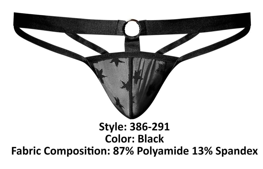 Love Star Jack W/ Ring Black S/M