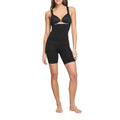SPANX Assets High-Waist Mid-Thigh Short - Seamless Shapewear - Ultra-Firm Compression - Thigh & Tummy Control - Very Black - Lar