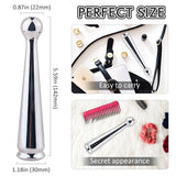 G-Spot Massage Dildo, Metal Pleasure Wand Anal Stimulation, 9 Vibration Modes, Anal Butt Plug - G-Spot Stimulation Pleasure Wand