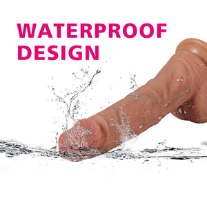 8.86 Inch Realistic Curved Shaft Dildo Big Size Suction Cup Sex Toy Strong Dildo Adult Toy, Hands-Free Play G Spot Adult Sex Toy