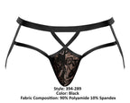 Lucifer Strappy Jock Black S/M