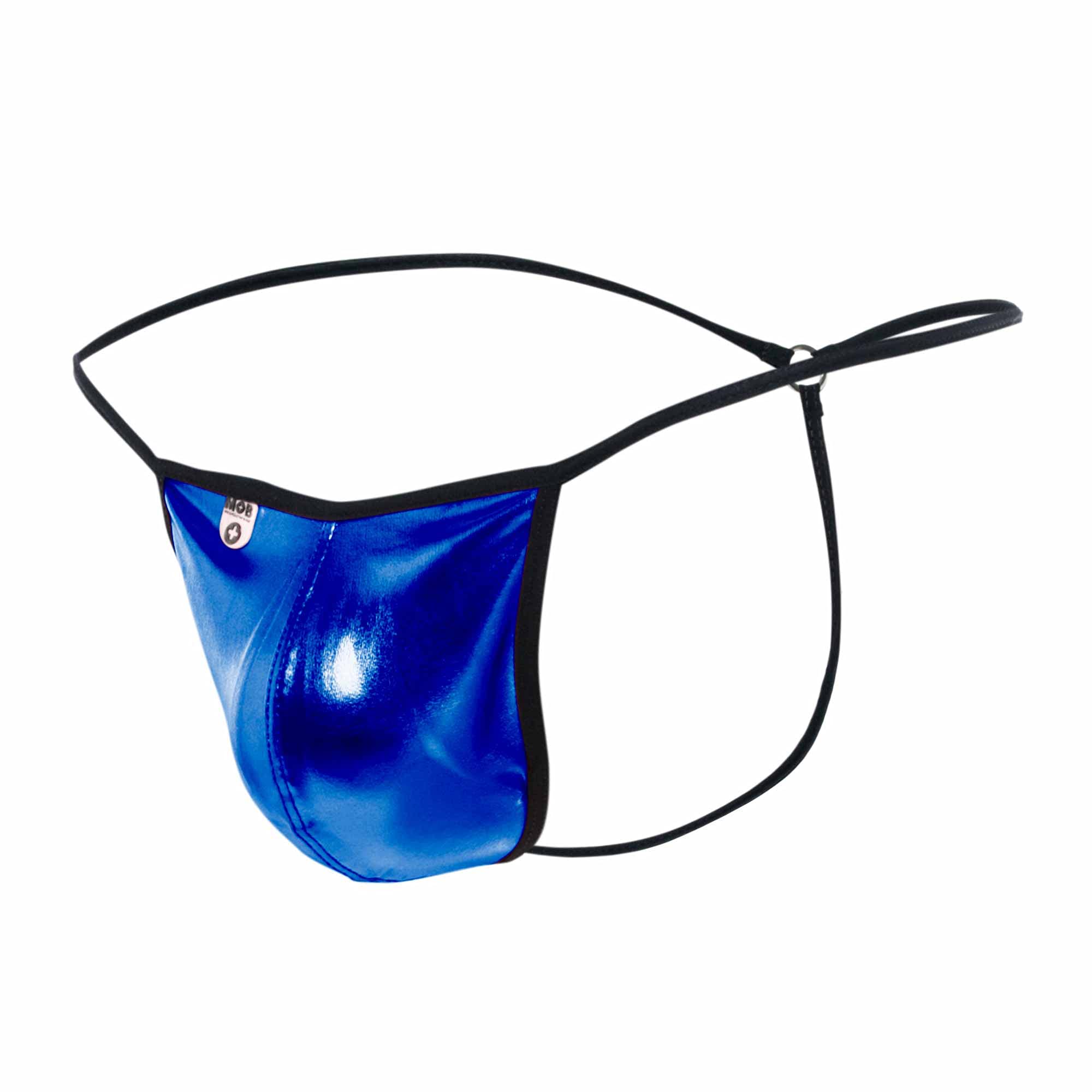 MOB MIRROR G STRING BLUE S/M
