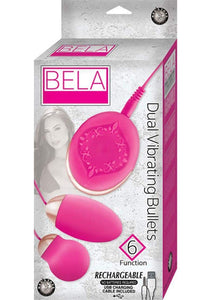 (D) Bela Dual Vibrating Bullet Pink