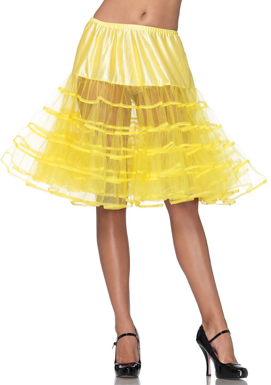 Mid-Length Petticoat O/S YELLO