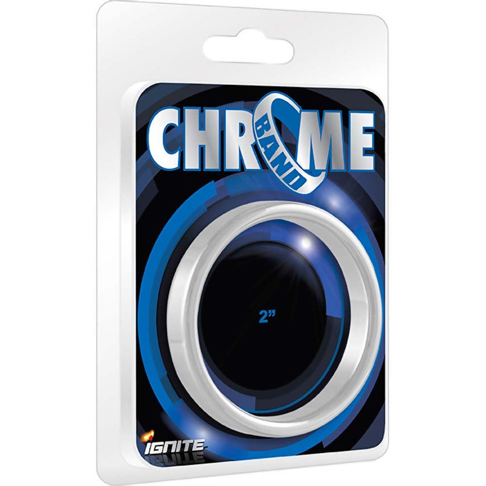 Ignite Chrome Band Metal Cock Ring