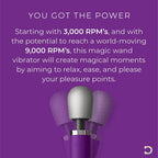 Doxy Wand Massager, Purple Xx-Large