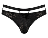 Lucifer Cutout Thong Black L/Xl
