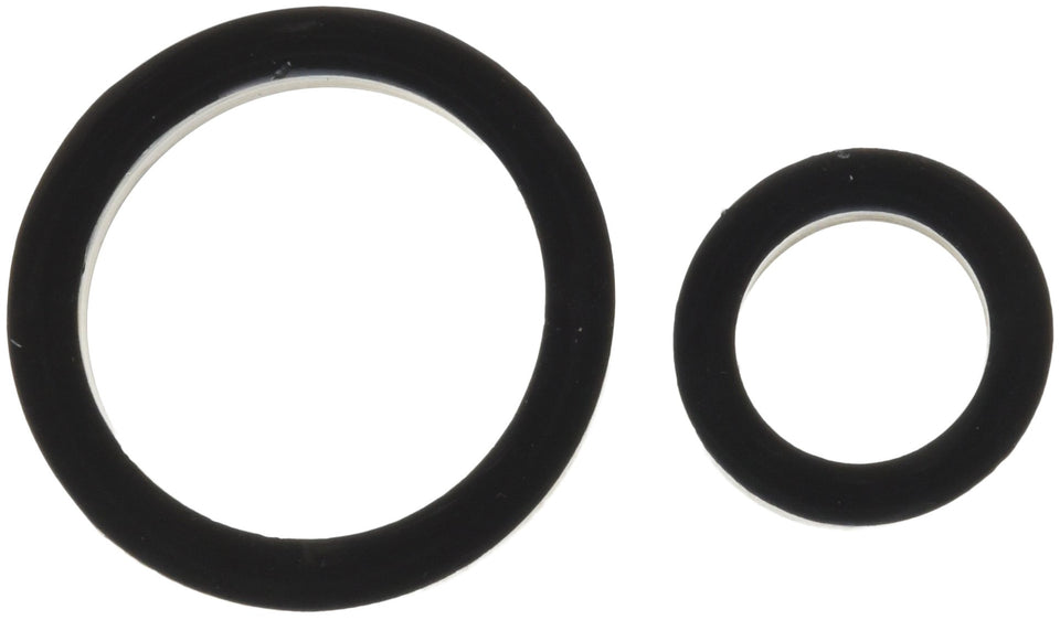 Titanmen Cock Ring Silicone Double Pk-Bk