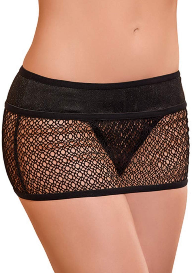 (D) Mini Skirt W/ Attached Th Medium