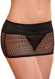 (D) Mini Skirt W/ Attached Th Medium