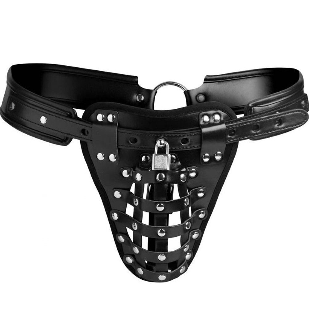 Strict Safety Net Male Chastity Belt