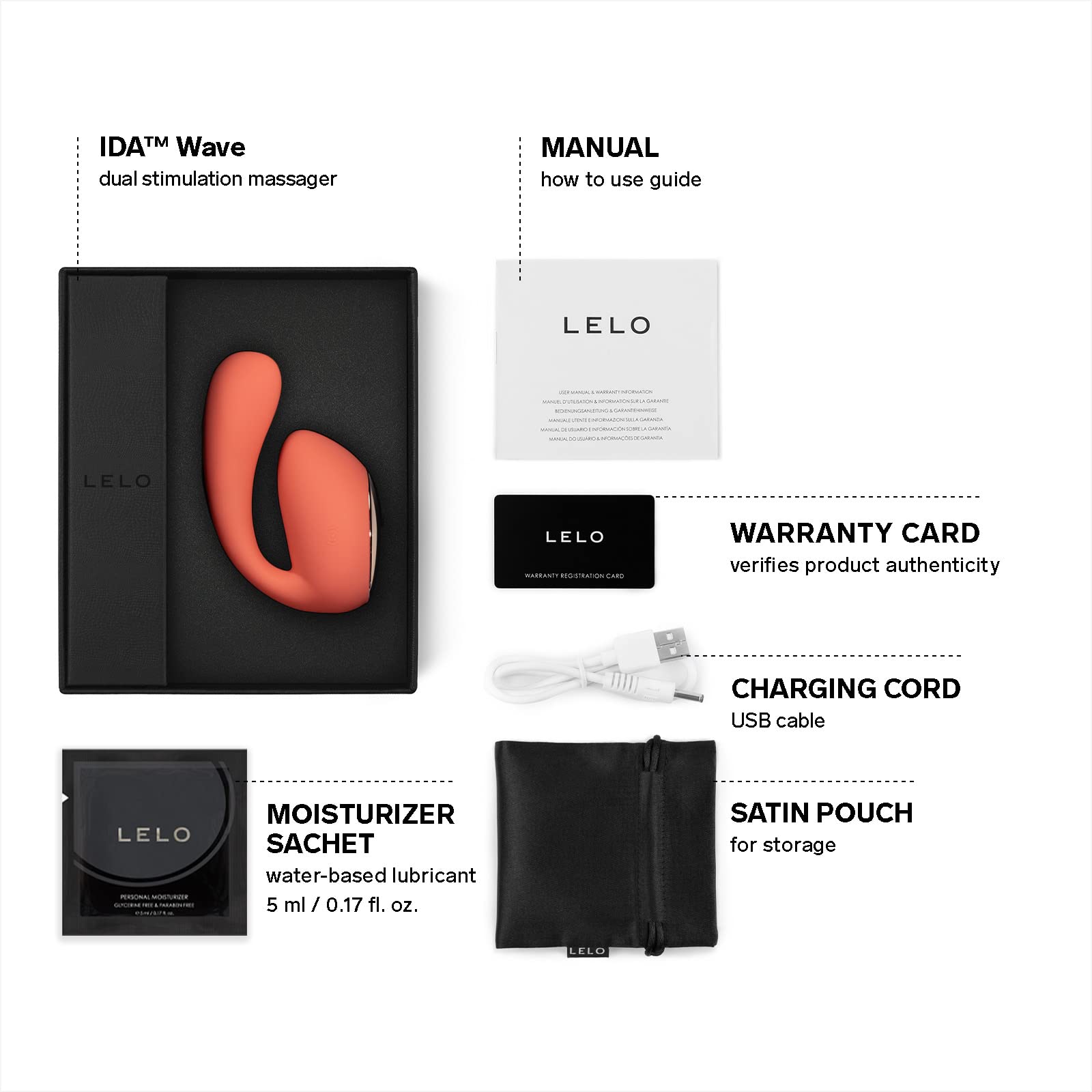 Lelo Ida Wave Peach