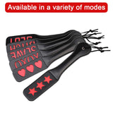 VENESUN Faux Leather Spanking Paddles for Adults, 12.8inch Slut Slapper Paddle for Sex Play