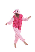 Sqlszt Animal Onesie Adult Piglet Pig One Piece Pajamas Unisex Cosplay Costume For Women Men XL
