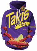 Keasmto 3D Printed Hoodies Pullover Cool Hoodie Sweatshirt Jackets for Mens Womens TK-1 XXL