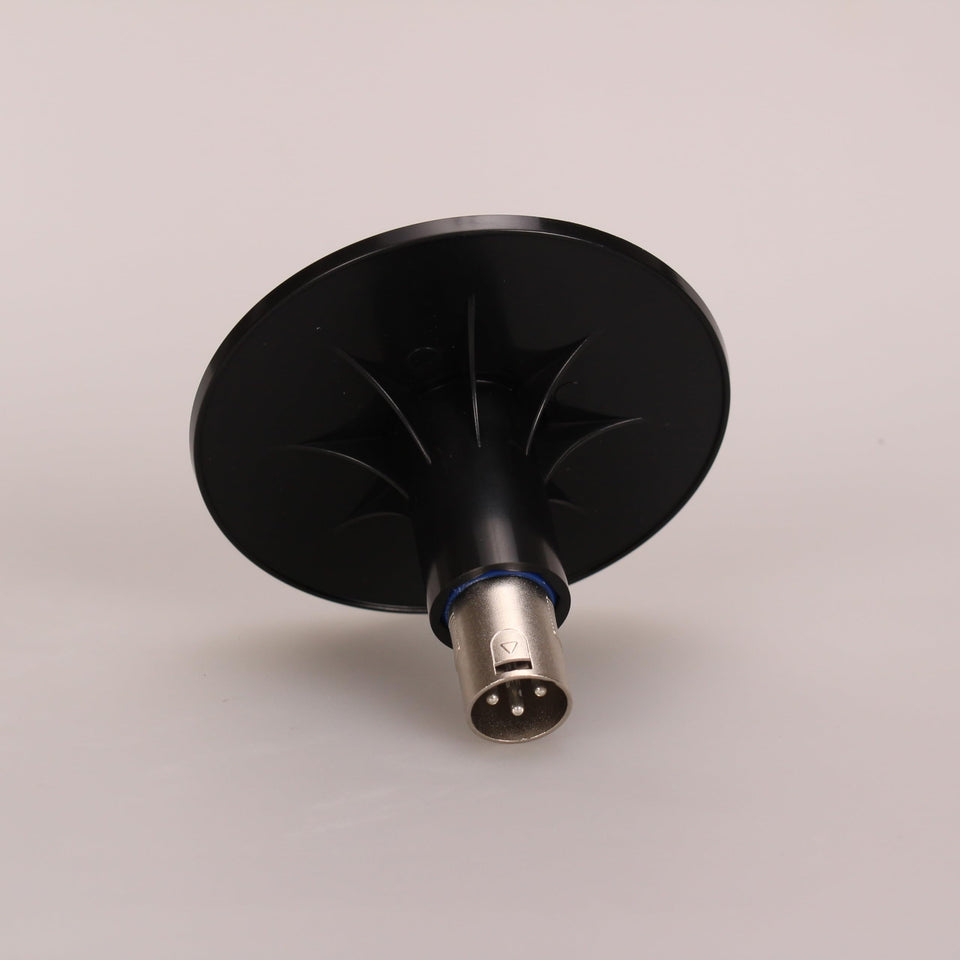 Amausen Updated Universal Dildo Holder 3XLR Connector Sex Machine Attachment Suction Cup Adapter 3.9 Inches Thrusting Machine Ac