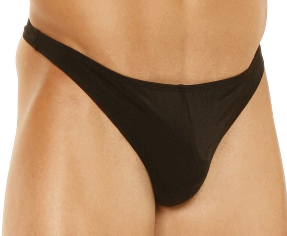 Elelgant Moments Men'S Lycra Thong, Purple, Large
