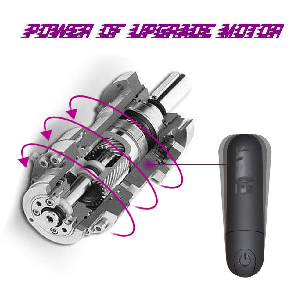 G Spot Bullet Vibrator Nipple Clitorals Stimulator USB Rechargeable for Travel - 10 Modes Portable Waterproof Mini Vaginal Anal