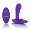 CalExotics Silicone Remote Pinpoint Pleaser, 12-Function Rechargeable Silicone Waterproof Self Vibrator for Women Purple SE-0077
