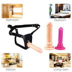 TLC Topco's Eve's Harness Strap On Kit, for Women, Lesbian Couple, BDSM, Gay, Comfortable Three-Dimensional Cutting, 1.26 Pound