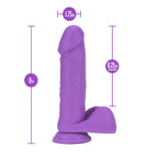 Neo Elite - 8 Inch Silicone Neon Purple