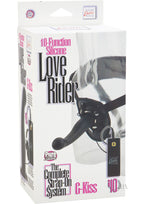 California Exotic Novelties 10-Function Silicone Love Rider G-Kiss, Black