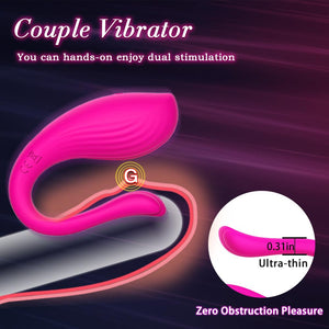 APP & Remote Control Vibrating Panties Wearable Vibrator, Healexcer Smartphones Dual Motors Adult Sex Toys for Women Couples Ple