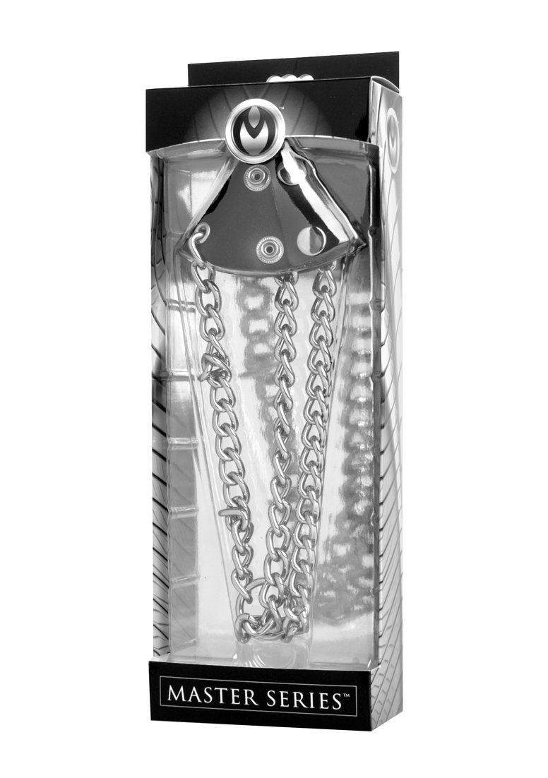 Strict Leather Parachute Ball Stretcher, Black (St210)