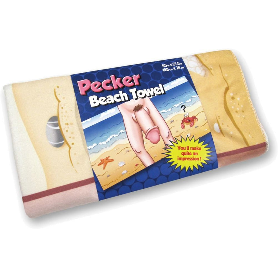 (WD) PECKER BEACH TOWEL