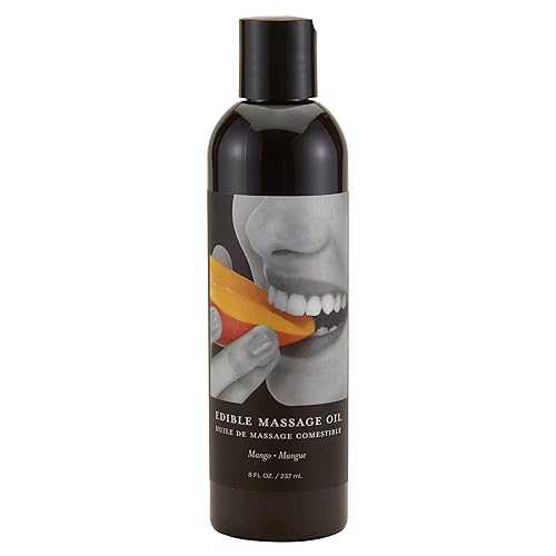 Massage Oil Edible Mango 8Oz