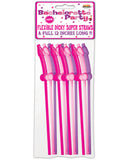 Bachelorette Party Flexy Super Straw 10Pc